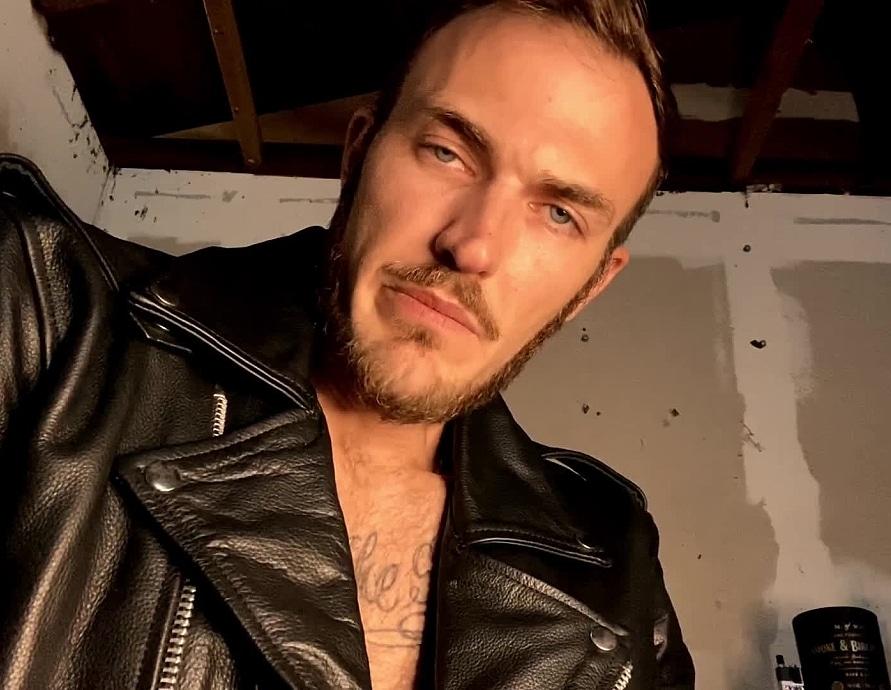 Christian Wilde Smoking And Keeps You In His Garage ChristianWilde Com